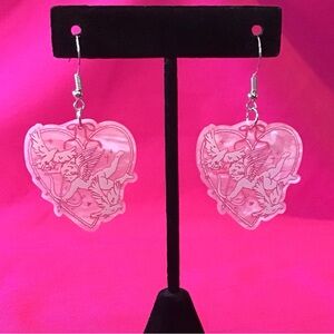 NWOT Cupid Dangle Earrings